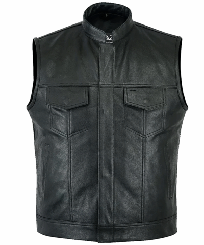 Motorcyle Leather Vest
