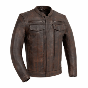 Leather Motorcycle Vest for Men & Women Biker Vests